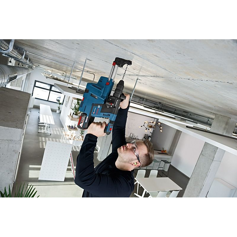 Martelo perfurador sem fio SDS plus PRO HEAVY DUTY GBH 18V-26F + GDE + Mala L-BOXX 238 BOSCH 6