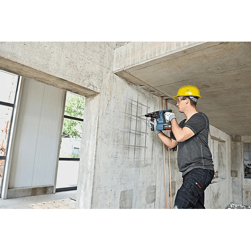 Martelo perfurador sem fio SDS plus PRO HEAVY DUTY GBH 18V-26F + GDE + Mala L-BOXX 238 BOSCH 7