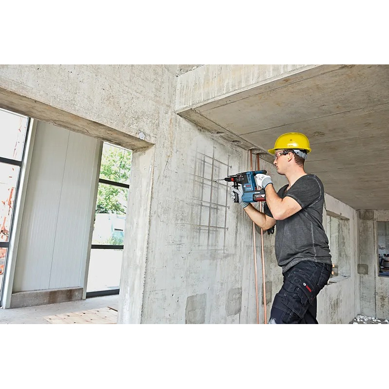 Martelo perfurador sem fio SDS plus PRO HEAVY DUTY GBH 18V-26F + GDE + Mala L-BOXX 238 BOSCH 7