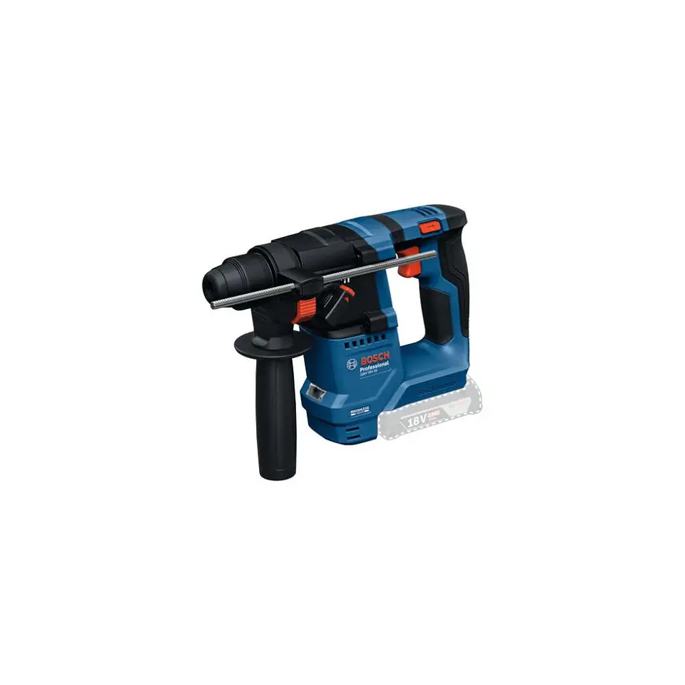 Martelo perfurador sem fio SDS plus GBH 18V-18 + 2 baterias GBA 18V 4.0Ah + Mala BOSCH 3
