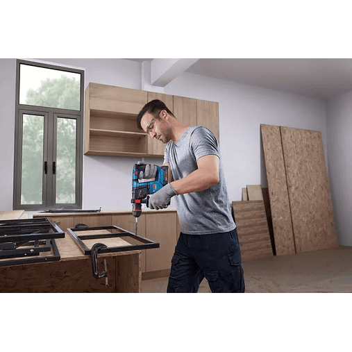 Martelo perfurador SDS Plus sem fio GBH 18V-18 X ONECHUCK + 2 baterias GBA 18V 2.0Ah + Carregador GAL 18V-20 Professional BOSCH  10