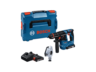 Martelo perfurador SDS Plus sem fio GBH 18V-18 X ONECHUCK + 2 baterias GBA 18V 2.0Ah + Carregador GAL 18V-20 Professional BOSCH 