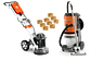 Lixadora/Polidora de Pavimentos PG 280 + 9 VARI-GRIND EZ S25 + Aspirador DE 110 H HUSQVARNA - thumbnail 1