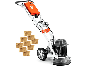 Lixadora/Polidora de Pavimentos PG 280 + 9 VARI-GRIND EZ S25 HUSQVARNA