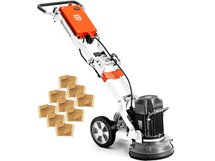 Lixadora/Polidora de Pavimentos PG 280 + 9 VARI-GRIND EZ S25 HUSQVARNA