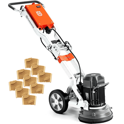 Lixadora/Polidora de Pavimentos PG 280 + 9 VARI-GRIND EZ S25 HUSQVARNA