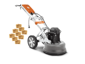 Lixadora/Polidora de Pavimentos PG 450 + 9 VARI-GRIND EZ S25 HUSQVARNA