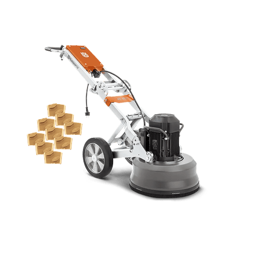 Lixadora/Polidora de Pavimentos PG 450 + 9 VARI-GRIND EZ S25 HUSQVARNA 1