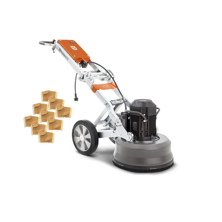 Lixadora/Polidora de Pavimentos PG 450 + 9 VARI-GRIND EZ S25 HUSQVARNA 1