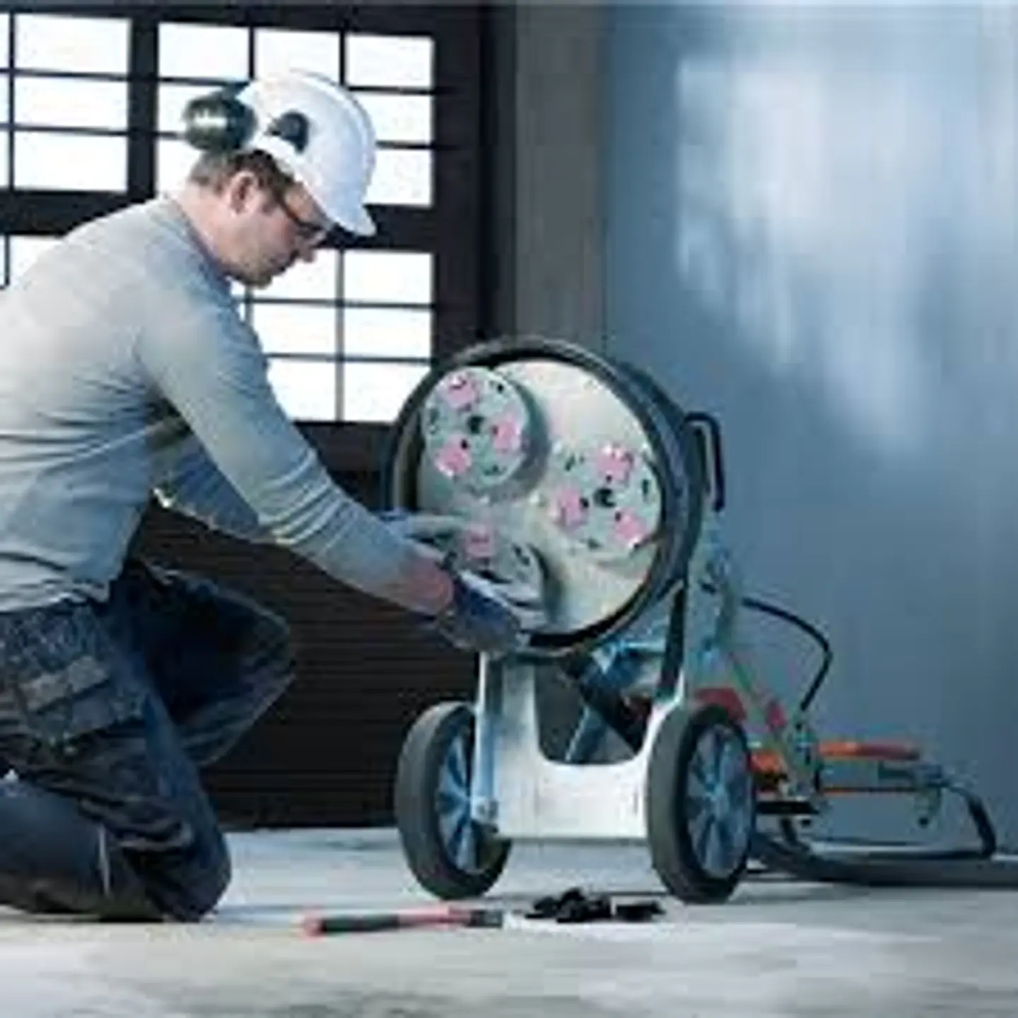 Lixadora/Polidora de Pavimentos PG 450 + 9 VARI-GRIND EZ S25 + Aspirador DE 120H HUSQVARNA  4