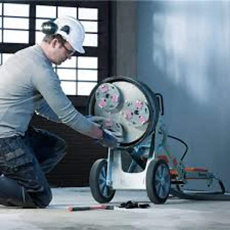 Lixadora/Polidora de Pavimentos PG 450 + 9 VARI-GRIND EZ S25 + Aspirador DE 120H HUSQVARNA  4