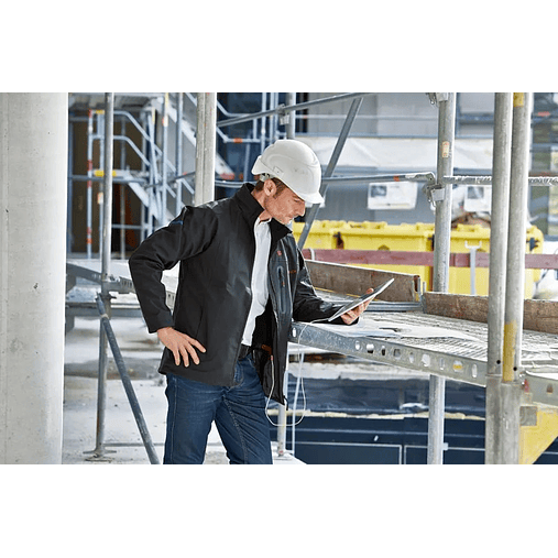 Casaco com aquecimento PRO GHJ 12+18V XA S + Adaptador de bateria GAA 12V-21 + Carregador GAL 12V-20 + 1 bateria GBA 12V 2.0Ah BOSCH  7