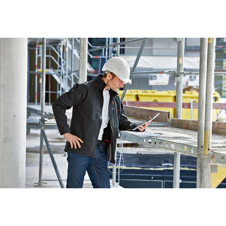 Casaco com aquecimento PRO GHJ 12+18V XA S + Adaptador de bateria GAA 12V-21 + Carregador GAL 12V-20 + 1 bateria GBA 12V 2.0Ah BOSCH  7