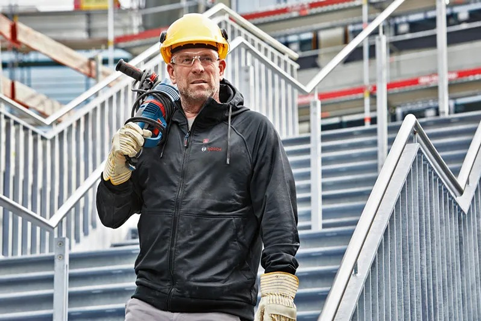 Casaco com capuz com aquecimento PRO GHH 12+18V XA S BOSCH 3