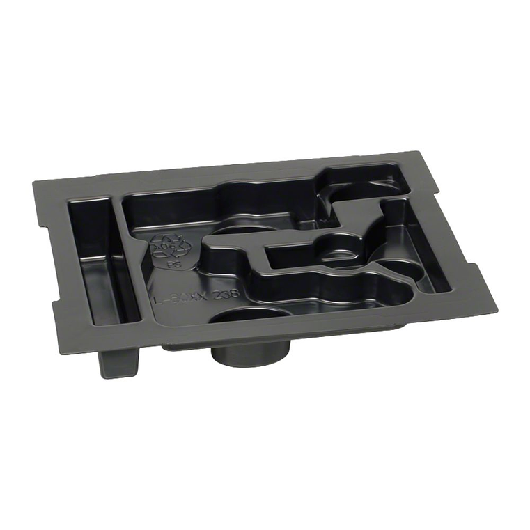 Divisórias para armazenamento de ferramentas para GKF 600 BOSCH 1