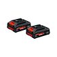Conjunto de 2 baterias EXPERT EXBA18V-40 BOSCH - Thumbnail 1