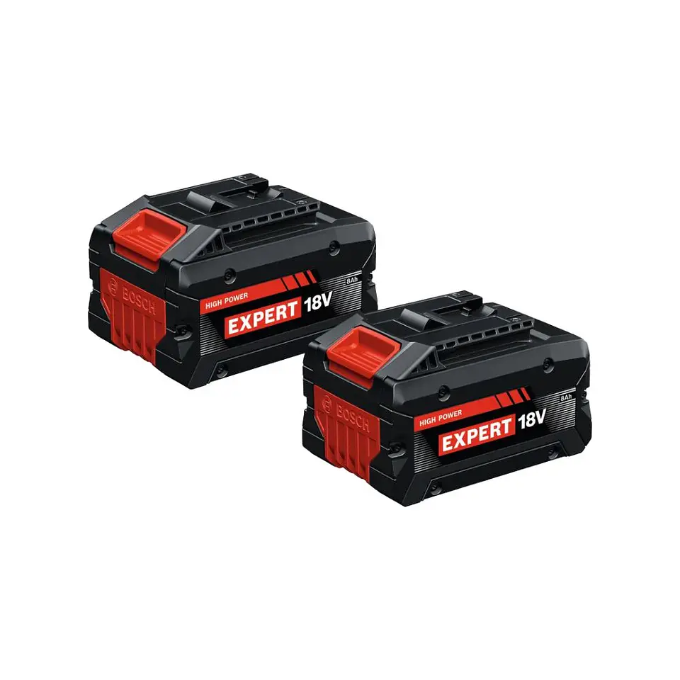 Conjunto de 2 Baterias EXPERT EXBA18V-80 BOSCH 1