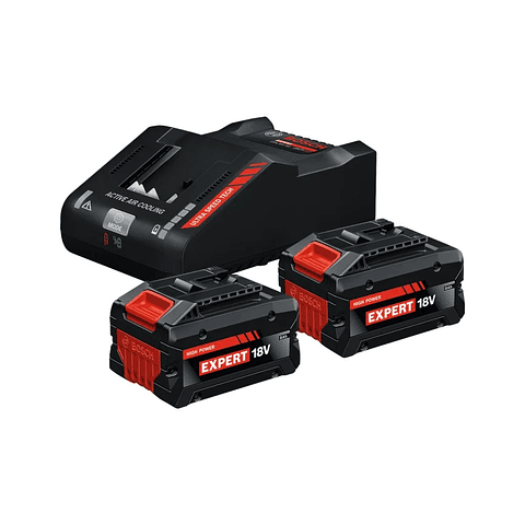 Conjunto de 2 baterias EXBA18V-80 + EXAL18V-160 BOSCH