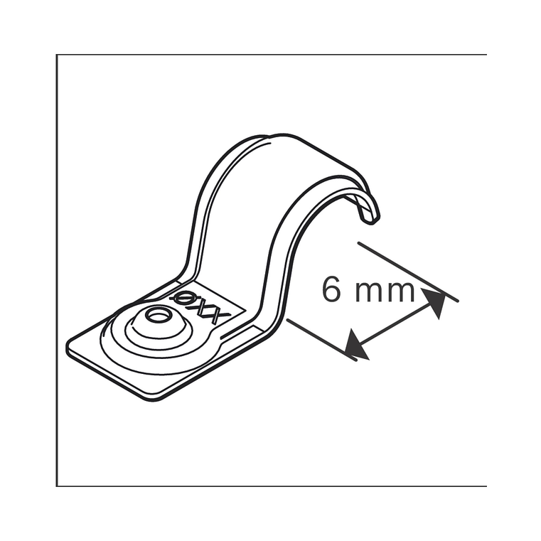 Abraçadeira de cabo único PRO EMS Metal BOSCH  7
