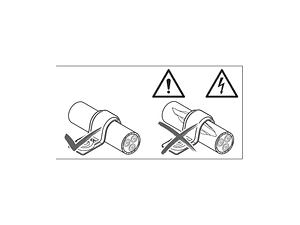 Abraçadeira de cabo único PRO EMS Metal 40 mm BOSCH