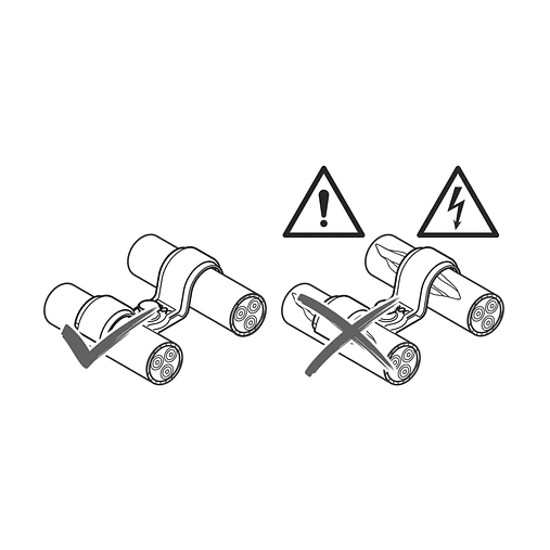 Abraçadeira de cabo duplo PRO EMD Metal 10 MM BOSCH 7