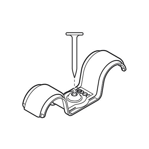 Abraçadeira de cabo duplo PRO EMD Metal 16 MM BOSCH   4