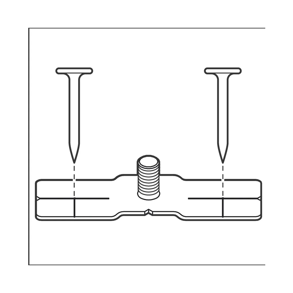 Suporte PRO FME-M8 Metal com rosca externa M8 BOSCH  4