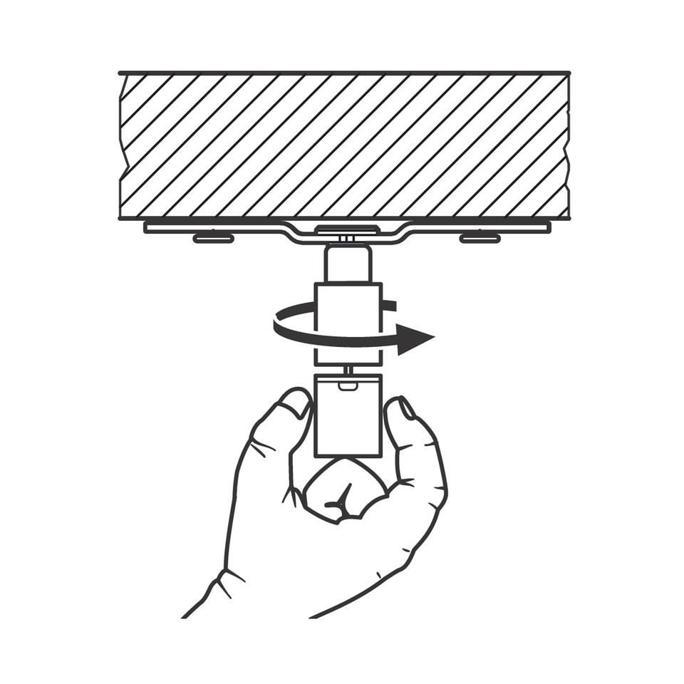 Suporte PRO FME-M8 Metal com rosca externa M8 BOSCH  5