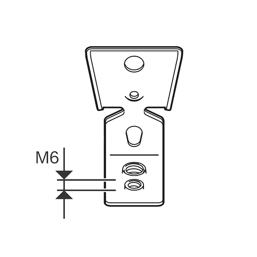 Suporte PRO FMI-M6/M8 Metal BOSCH 4