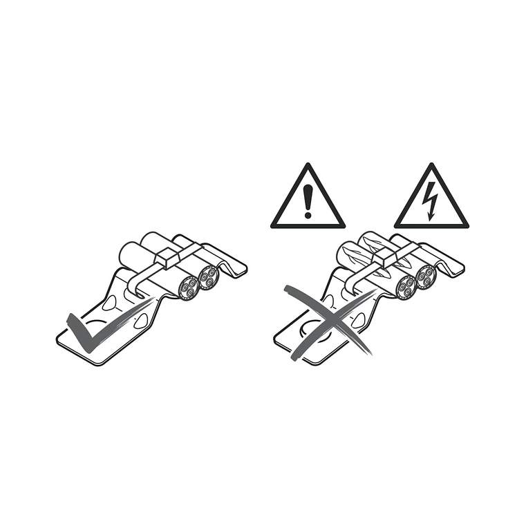 Suporte para abraçadeira de cabo PRO EMT-B Metal BOSCH  3