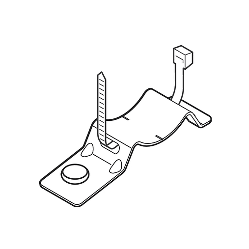 Suporte para abraçadeira de cabo PRO EMT-B Metal BOSCH  7