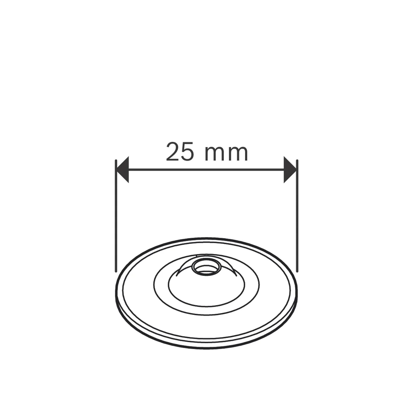 Anilha PRO FMW-25 Universal Metal BOSCH  1