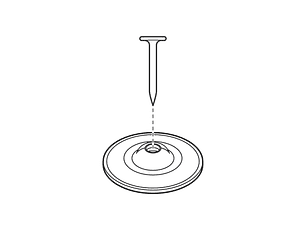 Anilha PRO FMW-25 Universal Metal BOSCH 