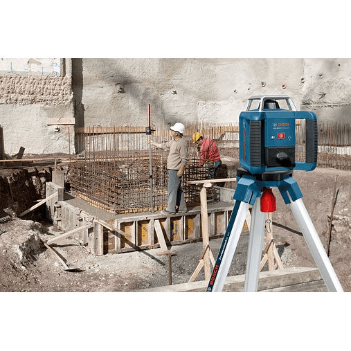 Laser de rotação PRO GRL 400 H + LR 45 em L-BOXX + 1 pilha recarregável + 1 carregador + 2 pilhas recarregáveis BOSCH  3