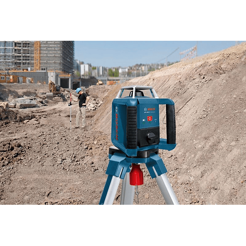 Laser de rotação PRO GRL 400 H + LR 45 em L-BOXX + 1 pilha recarregável + 1 carregador + 2 pilhas recarregáveis BOSCH  4