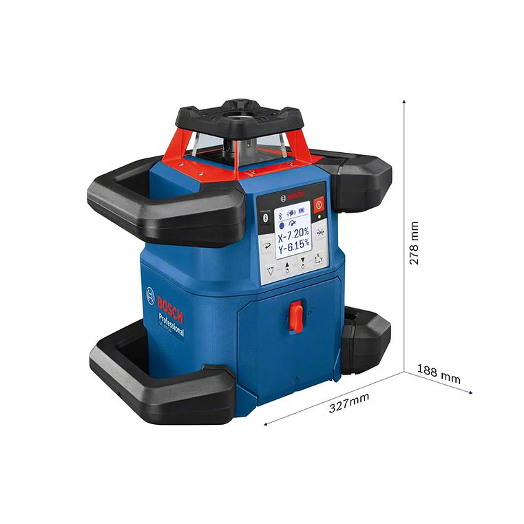 Nivel Laser rotativo GRL 600 CHV + Mala L-BOXX 374 + 4 pilhas de 1,5 V LR20 + 2 pilhas de 1,5 V LR6 BOSCH  4