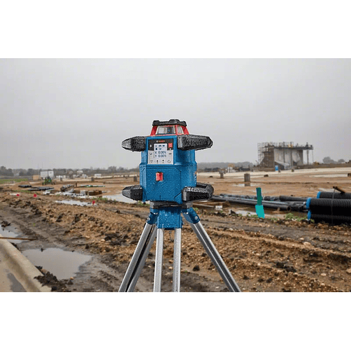 Nivel Laser rotativo GRL 600 CHV + Mala L-BOXX 374 + 4 pilhas de 1,5 V LR20 + 2 pilhas de 1,5 V LR6 BOSCH  5