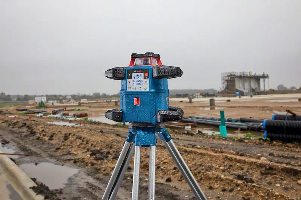 Nivel Laser rotativo GRL 600 CHV + Mala L-BOXX 374 + 4 pilhas de 1,5 V LR20 + 2 pilhas de 1,5 V LR6 BOSCH  5