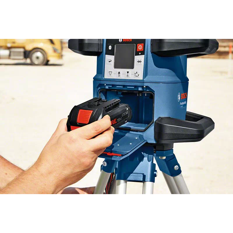 Nivel Laser rotativo GRL 600 CHV + Mala L-BOXX 374 + 4 pilhas de 1,5 V LR20 + 2 pilhas de 1,5 V LR6 BOSCH  6