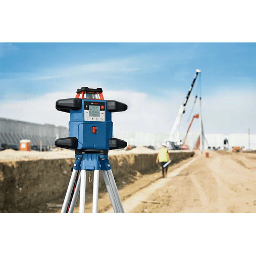 Nivel Laser rotativo GRL 600 CHV + Mala L-BOXX 374 + 4 pilhas de 1,5 V LR20 + 2 pilhas de 1,5 V LR6 BOSCH  7