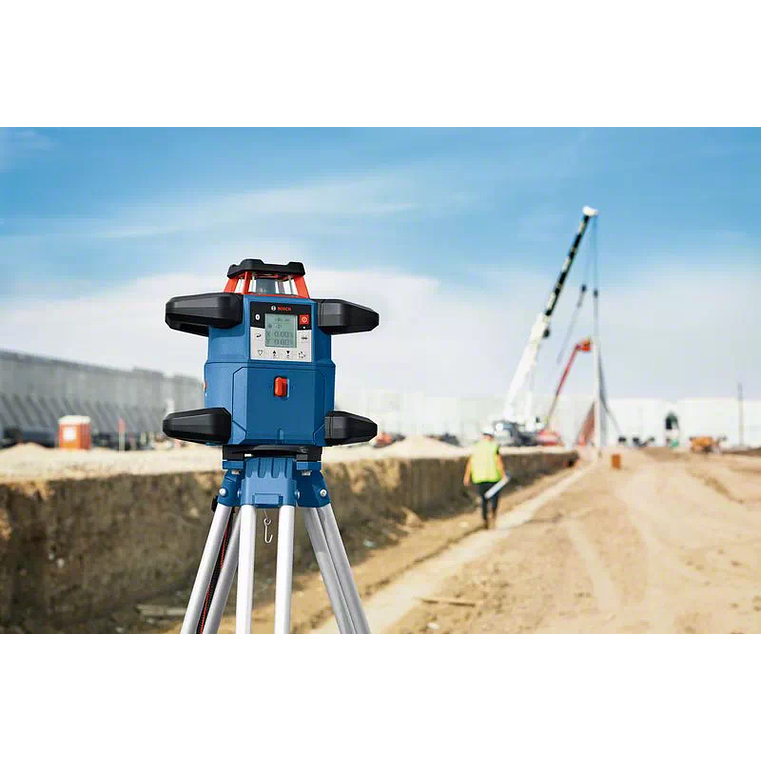 Nivel Laser rotativo GRL 600 CHV + Mala L-BOXX 374 + 4 pilhas de 1,5 V LR20 + 2 pilhas de 1,5 V LR6 BOSCH  7