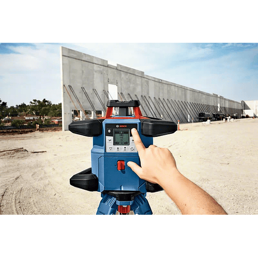 Nivel Laser rotativo GRL 600 CHV + Mala L-BOXX 374 + 4 pilhas de 1,5 V LR20 + 2 pilhas de 1,5 V LR6 BOSCH  8