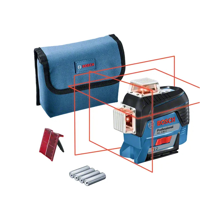 Nível laser de linhas PRO GLL 3-80 C BOSCH  1