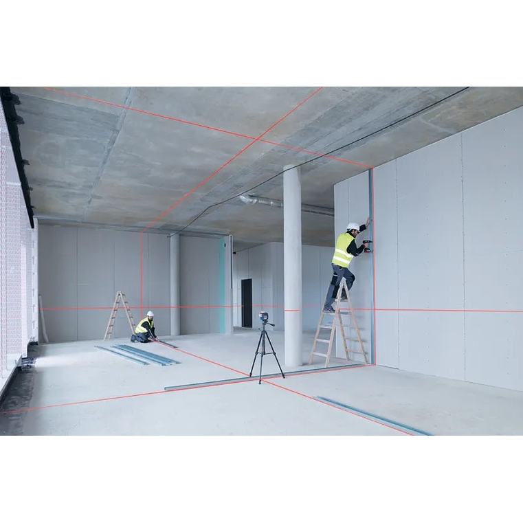 Nível laser de linhas PRO GLL 3-80 C + Tripé para construção civil BOSCH  3