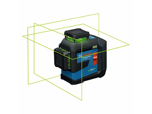 Nivel laser 3 Linhas Verdes GLL 80-33 G + Mala de Transporte + 2 pilhas de 1,5 V LR6 (AA) BOSCH