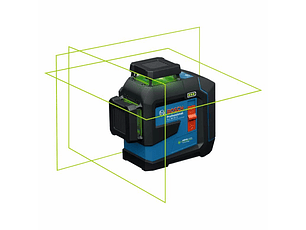 Nivel laser 3 Linhas Verdes GLL 80-33 G + Mala de Transporte + 2 pilhas de 1,5 V LR6 (AA) BOSCH