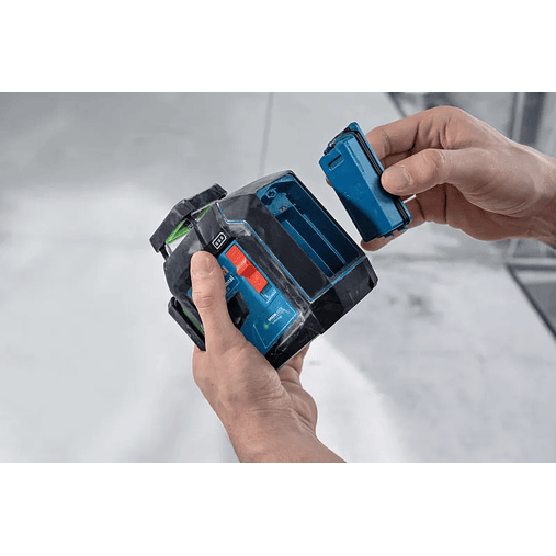 Nivel laser 3 Linhas Verdes GLL 80-33 G + Mala de Transporte + 2 pilhas de 1,5 V LR6 (AA) BOSCH 3