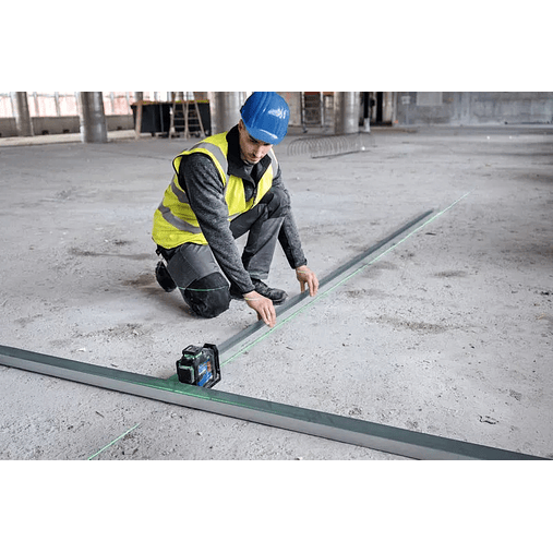 Nivel laser 3 Linhas Verdes GLL 80-33 G + Mala de Transporte + 2 pilhas de 1,5 V LR6 (AA) BOSCH 8