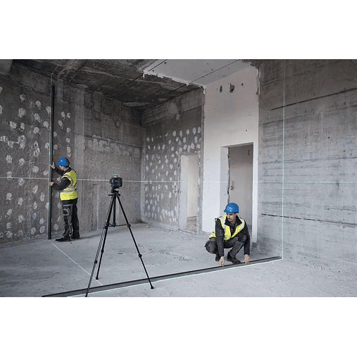 Nivel laser 3 Linhas Verdes GLL 80-33 G + Mala de Transporte + 2 pilhas de 1,5 V LR6 (AA) BOSCH 11