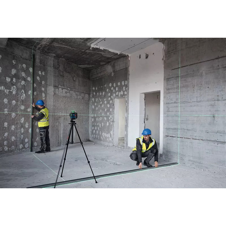 Nivel laser 3 Linhas Verdes GLL 80-33 G + Mala de Transporte + 2 pilhas de 1,5 V LR6 (AA) BOSCH 11